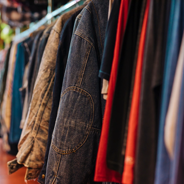Roupas arrecadadas na campanha de agasalhos